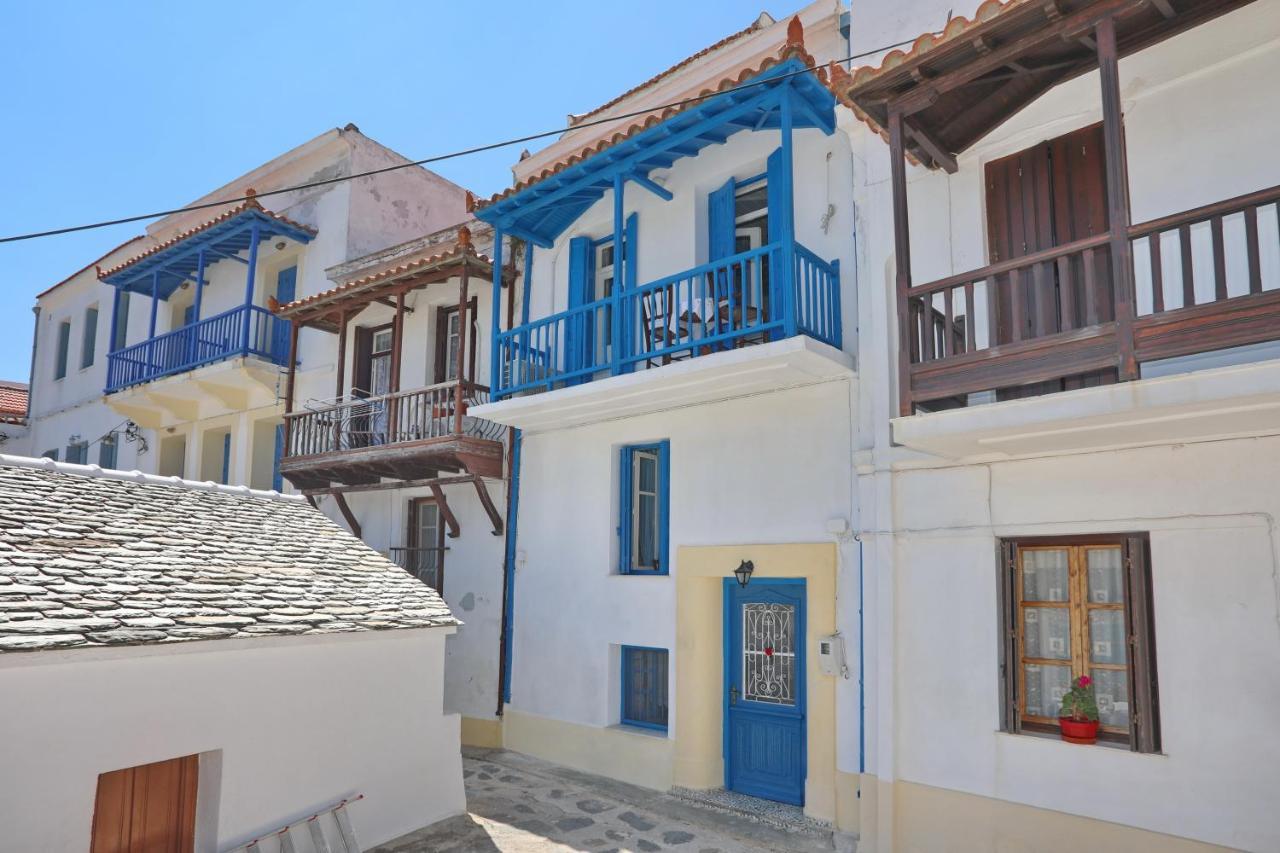 Skopelos House In Castle Panormos  Buitenkant foto