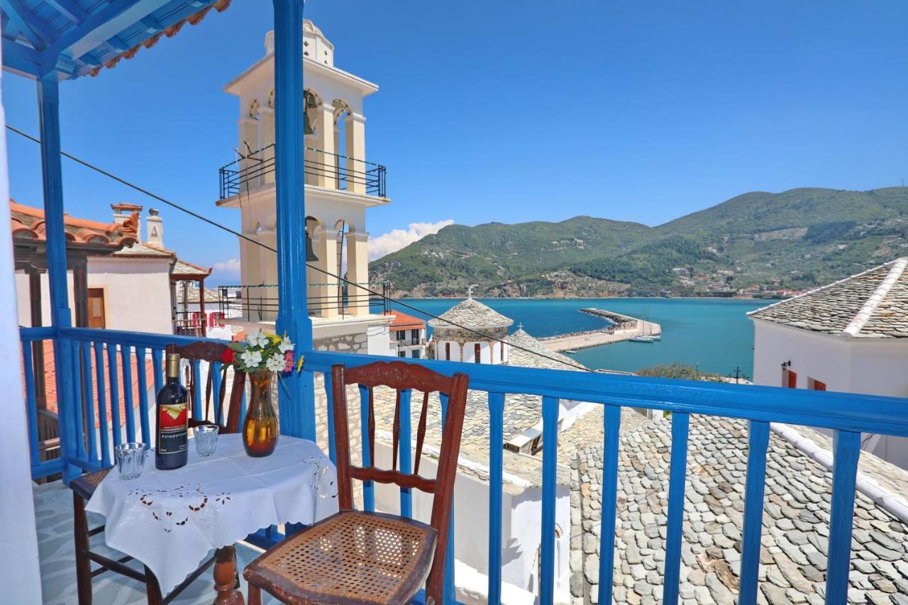 Skopelos House In Castle Panormos  Buitenkant foto